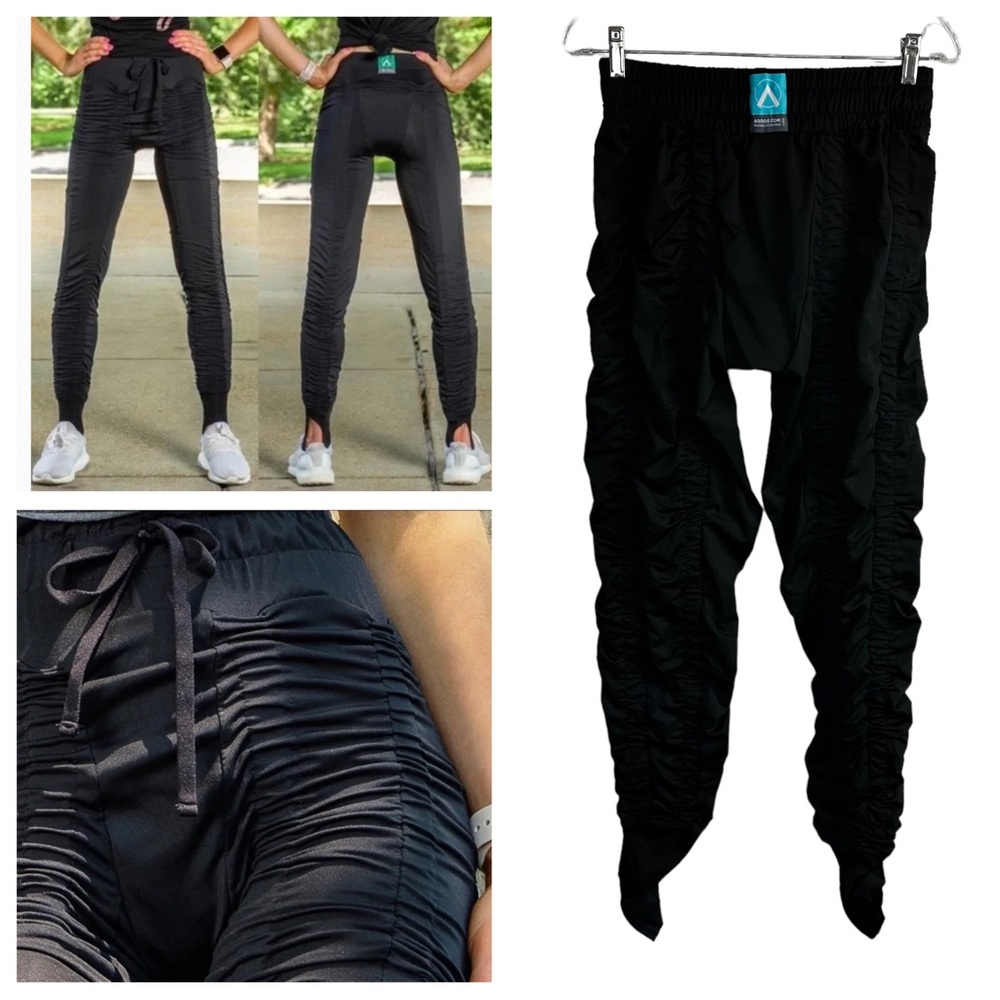 AGOGIE Wearable Resistance Black Leggings Pant +20 Weighted Cross-fit Size XXL